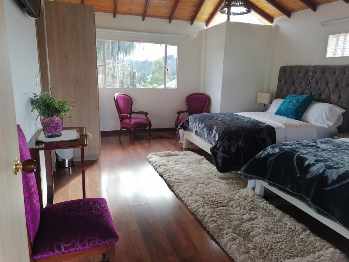 Hotel Boutique 14 Lanceros Paipa Esterno foto